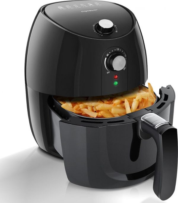 Aigostar Hayden 30PYC - Airfryer - Hetelucht Friteuse - Zwart